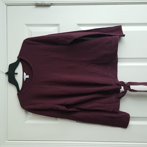 Time and Tru Tops - Time & Tru Women's Long Sleeve Shirt